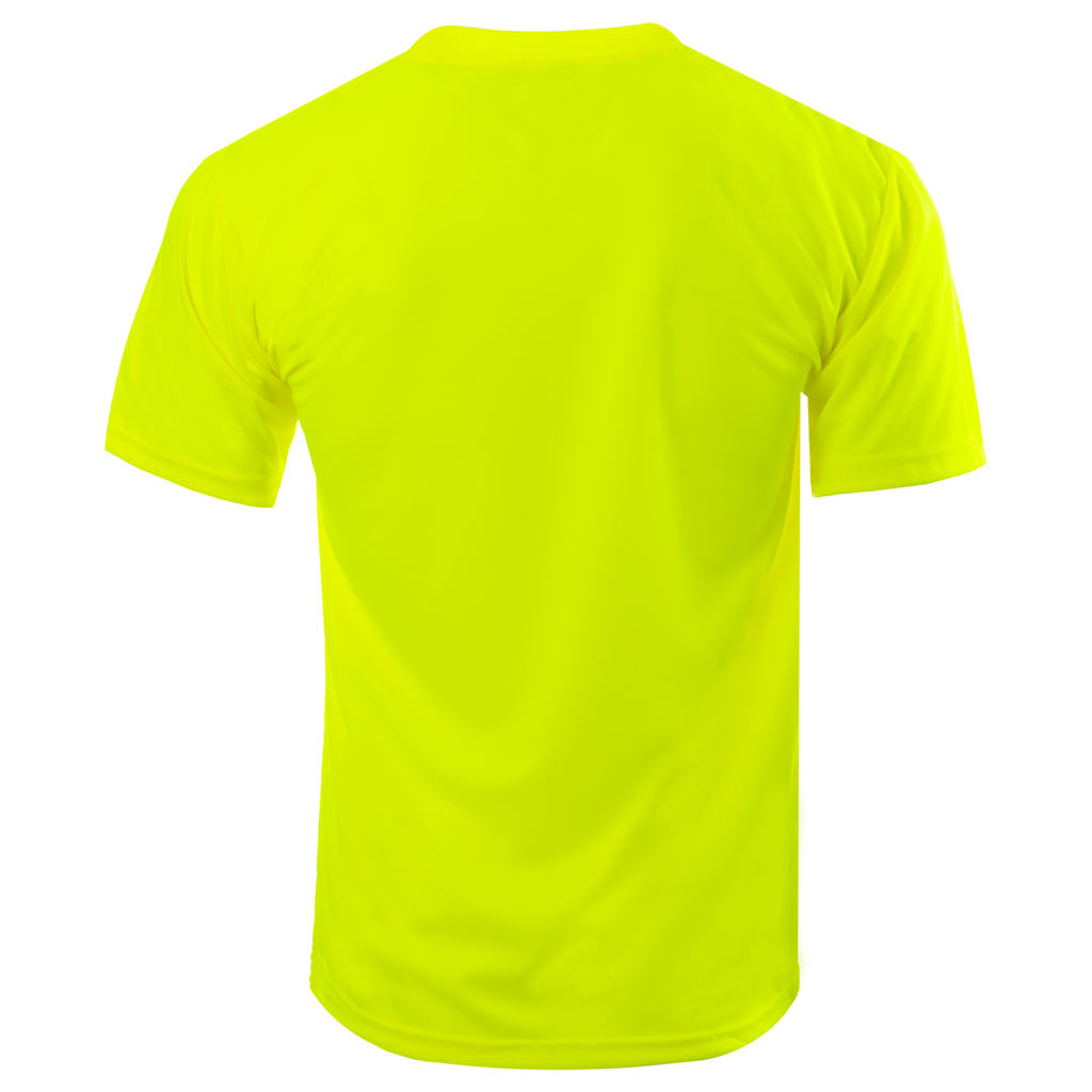 Reflective Apparel Safety Hi Vis Lime Micromesh Comfort Shirt ANSI 2 —  Safety Vests and More